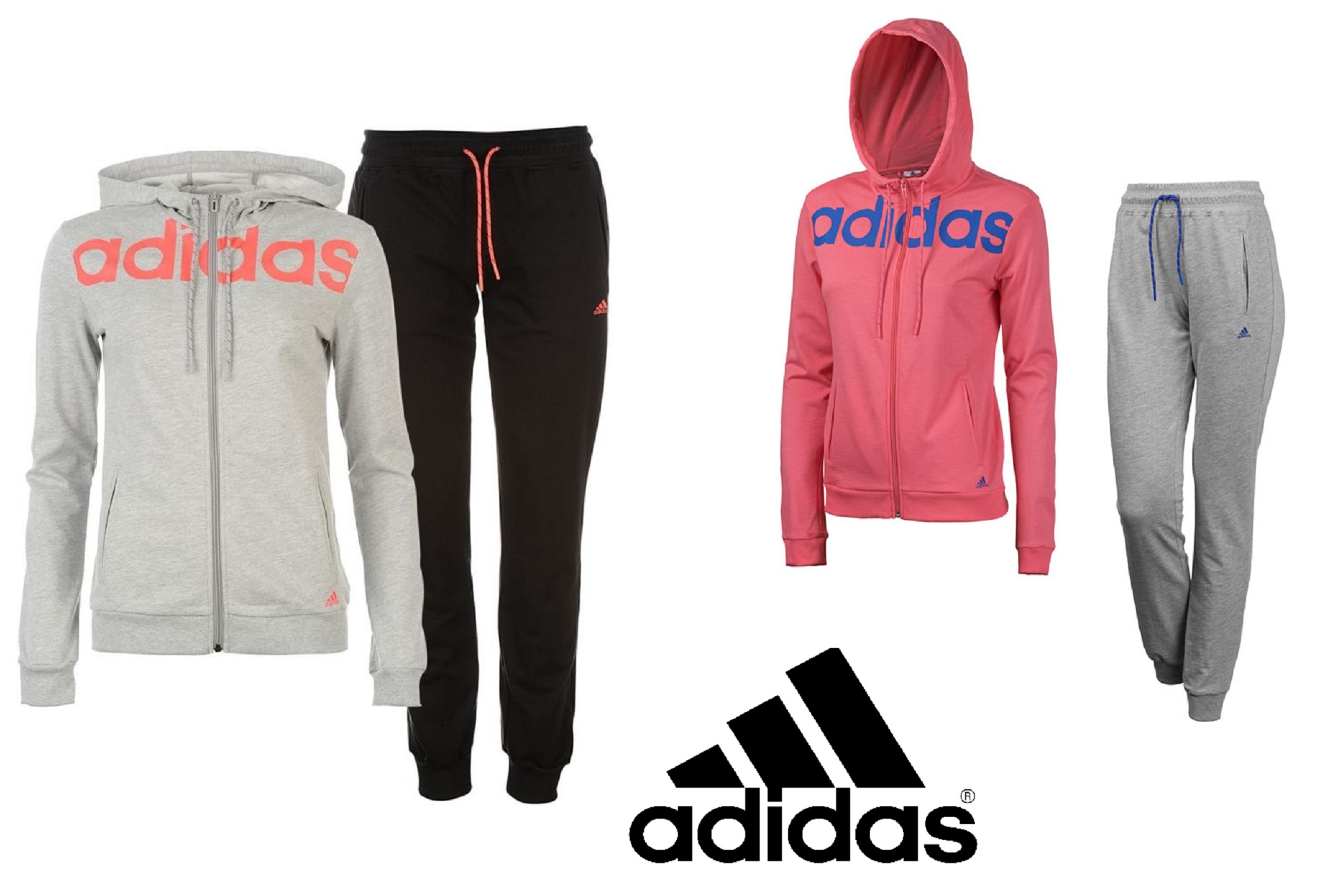 tuta adidas felpata donna